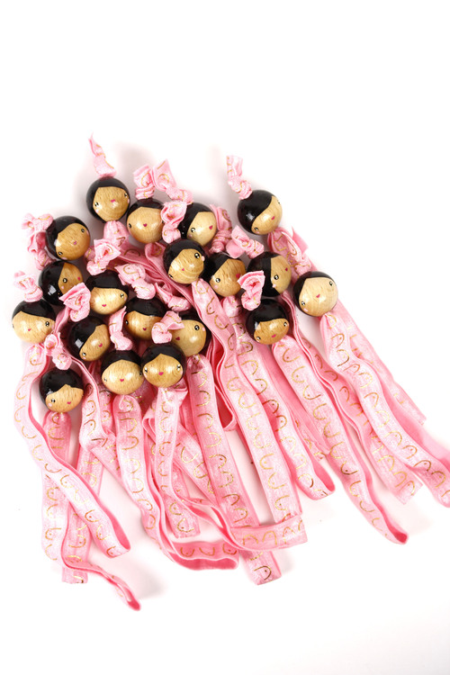 (image pour) Marque Page Octobre rose BooBs Rose